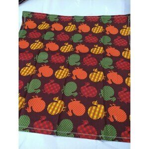 Tabletop Cotton Turkey Thanksgiving Fall Reusable Napkins 16"X 16"